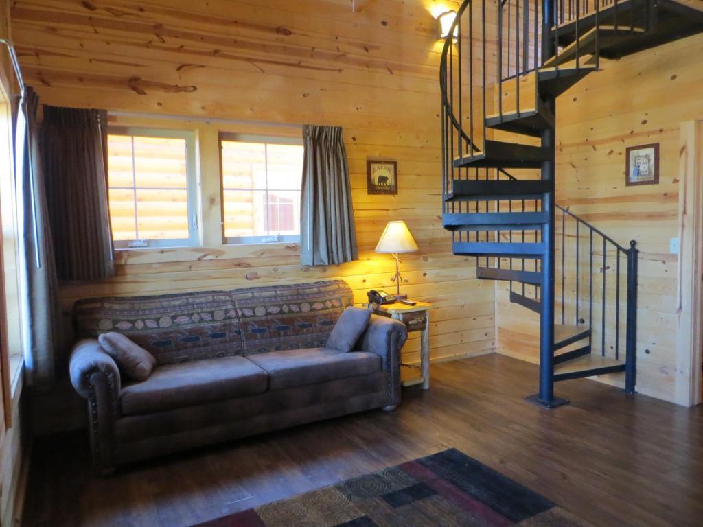 Cabins Of Mackinac & Lodge Mackinaw Stadt Zimmer foto